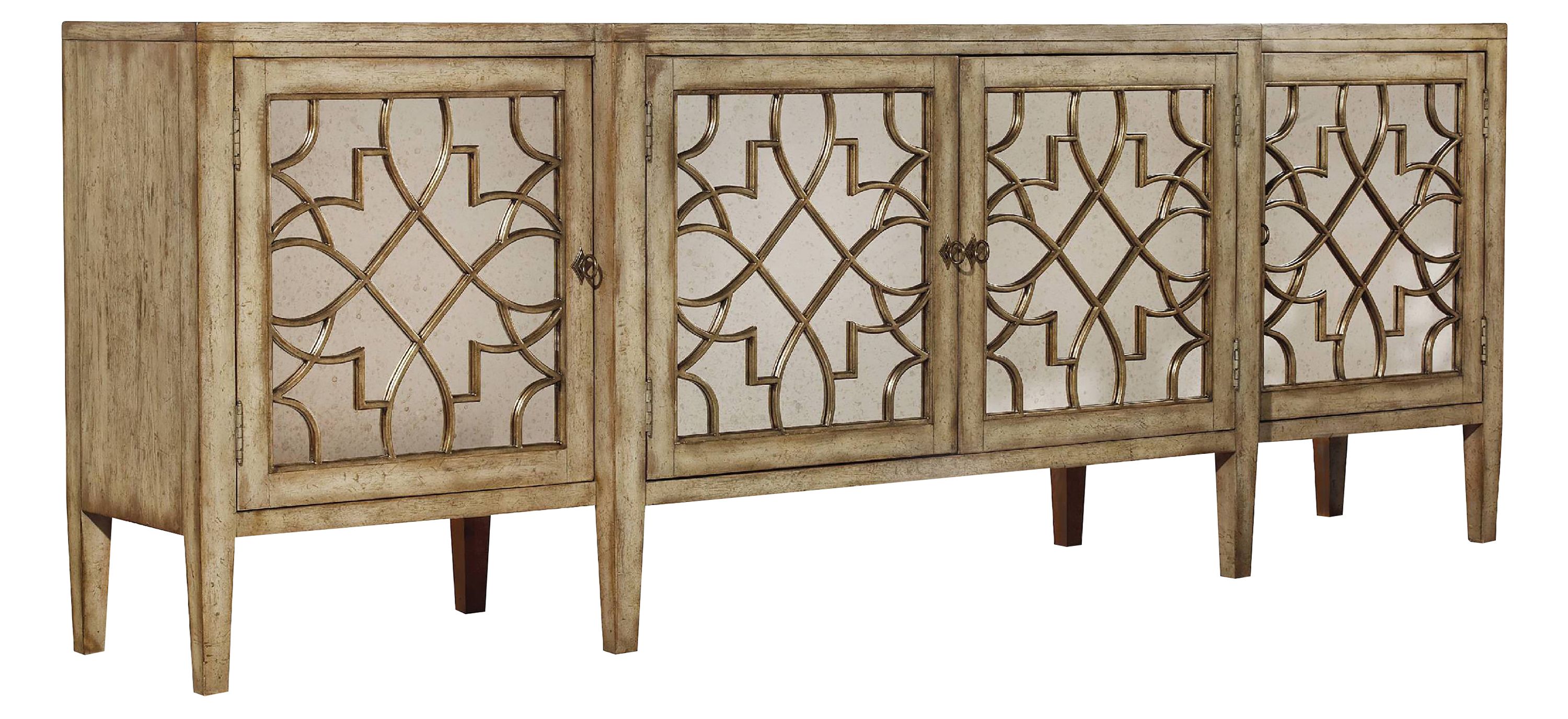 Sanctuary Rectangular Mirrored Console