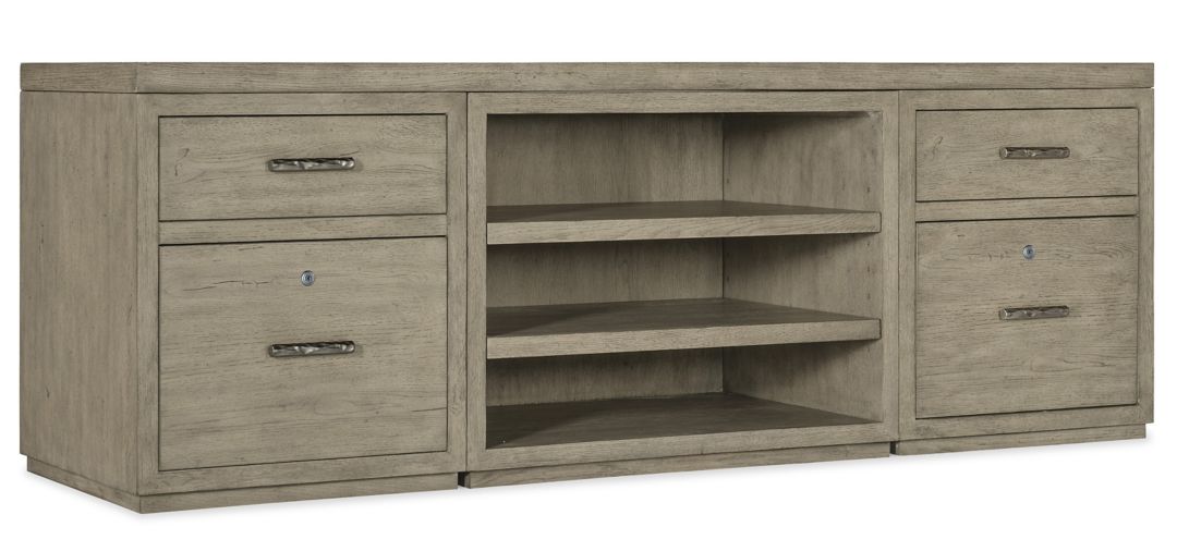 Linville Falls 84 Credenza w/ Two Files and Shelves
