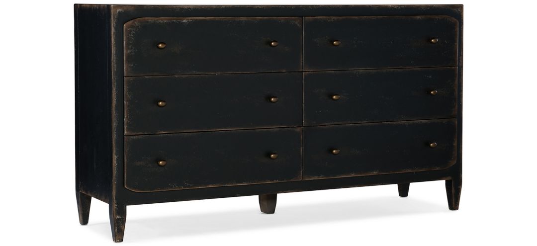 5805-90002-99 Ciao Bella Six-Drawer Dresser sku 5805-90002-99