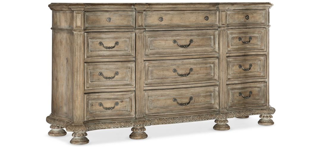 Castella Twelve Drawer Dresser