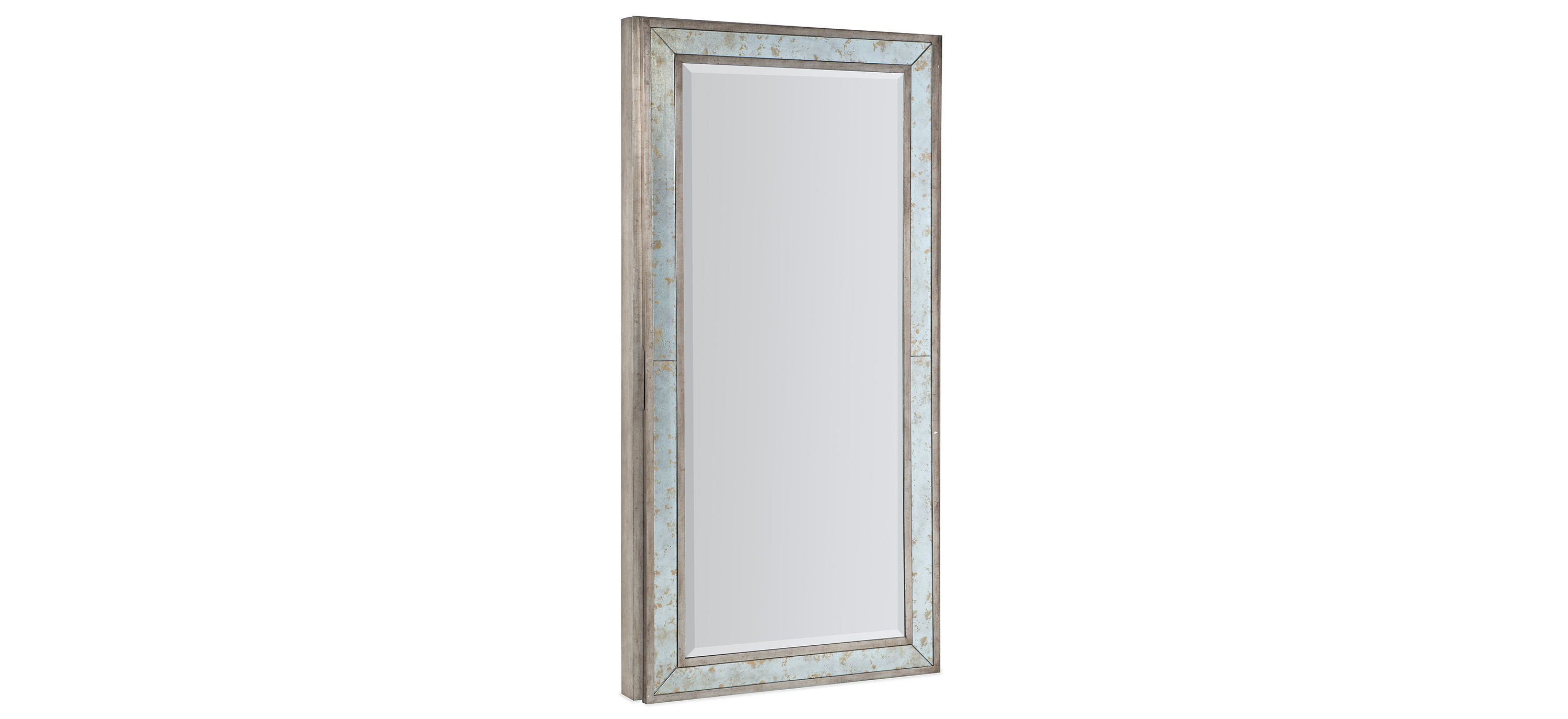 Melange Floor Mirror w/ Jewelry Storage