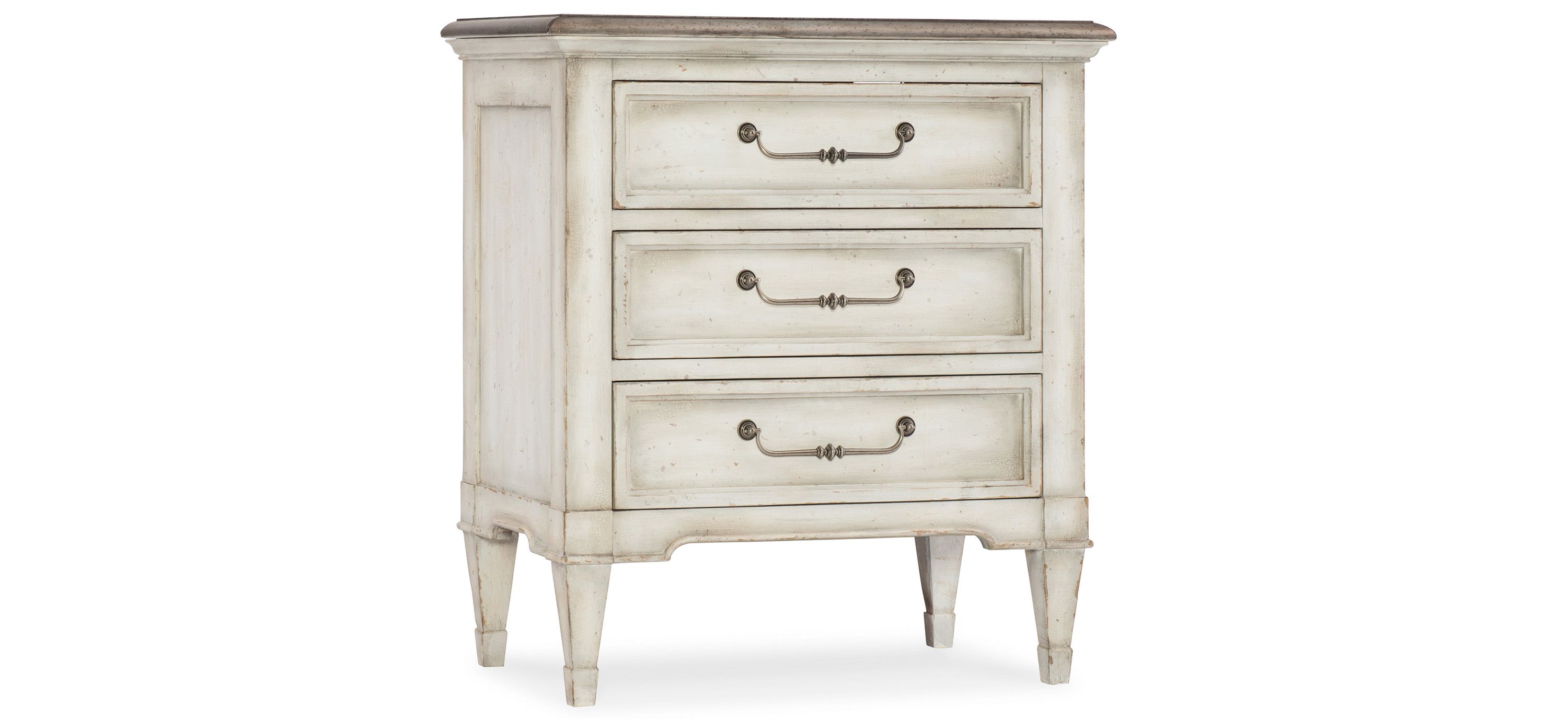 Arabella Three-Drawer Nightstand