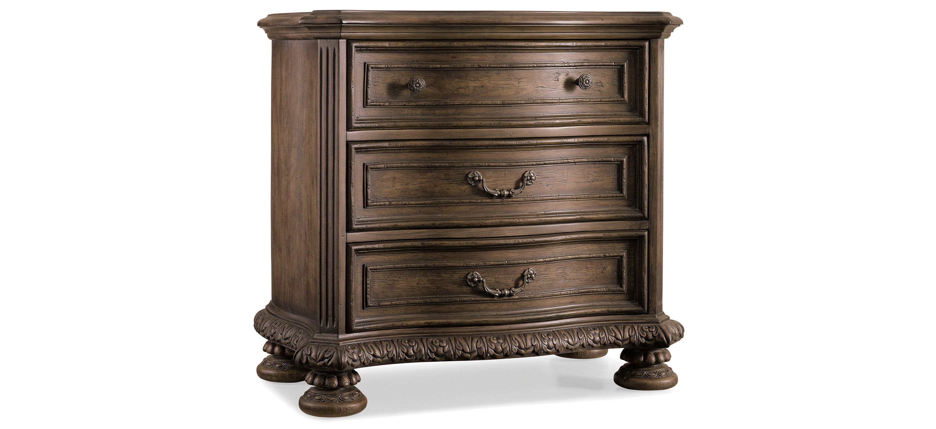 Rhapsody Three Drawer Nightstand