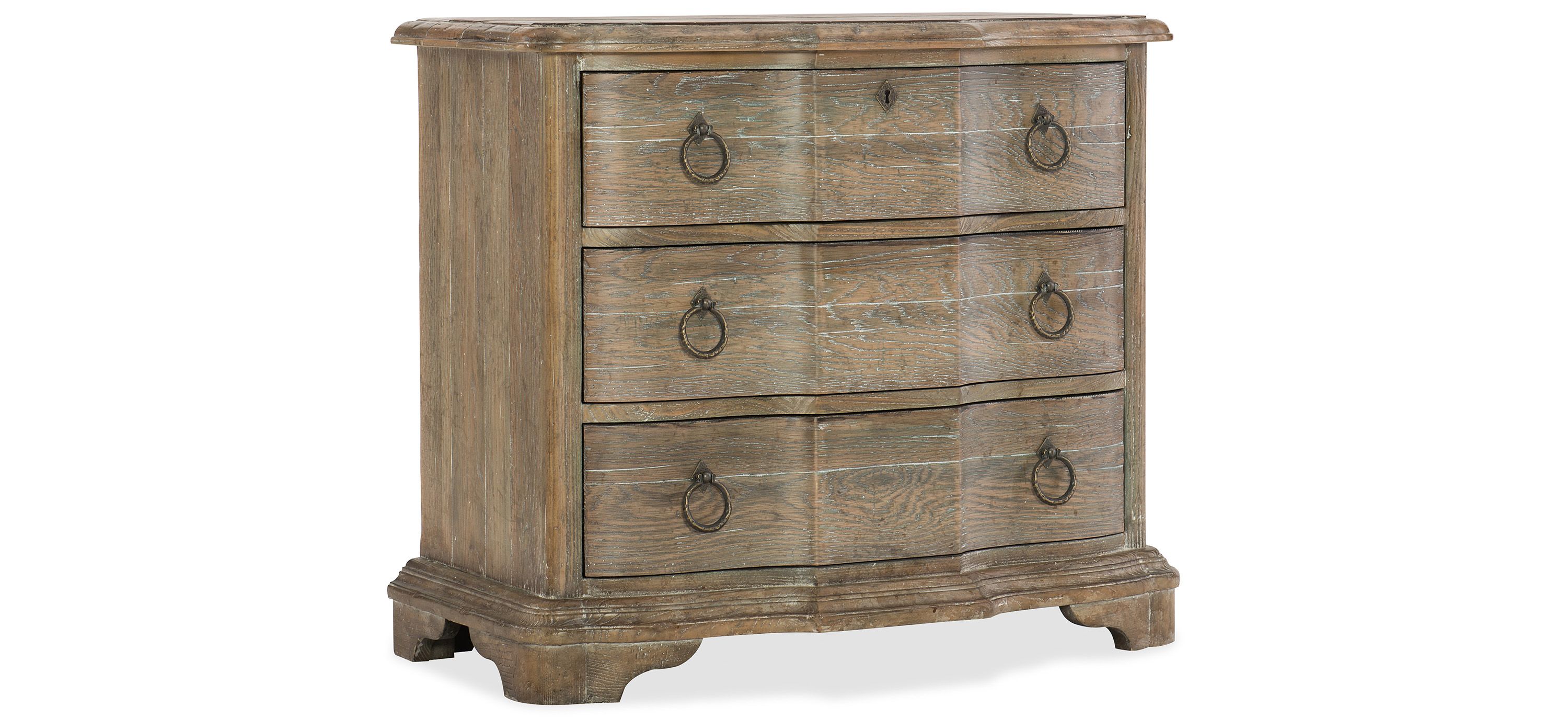 Boheme Three-Drawer Nightstand