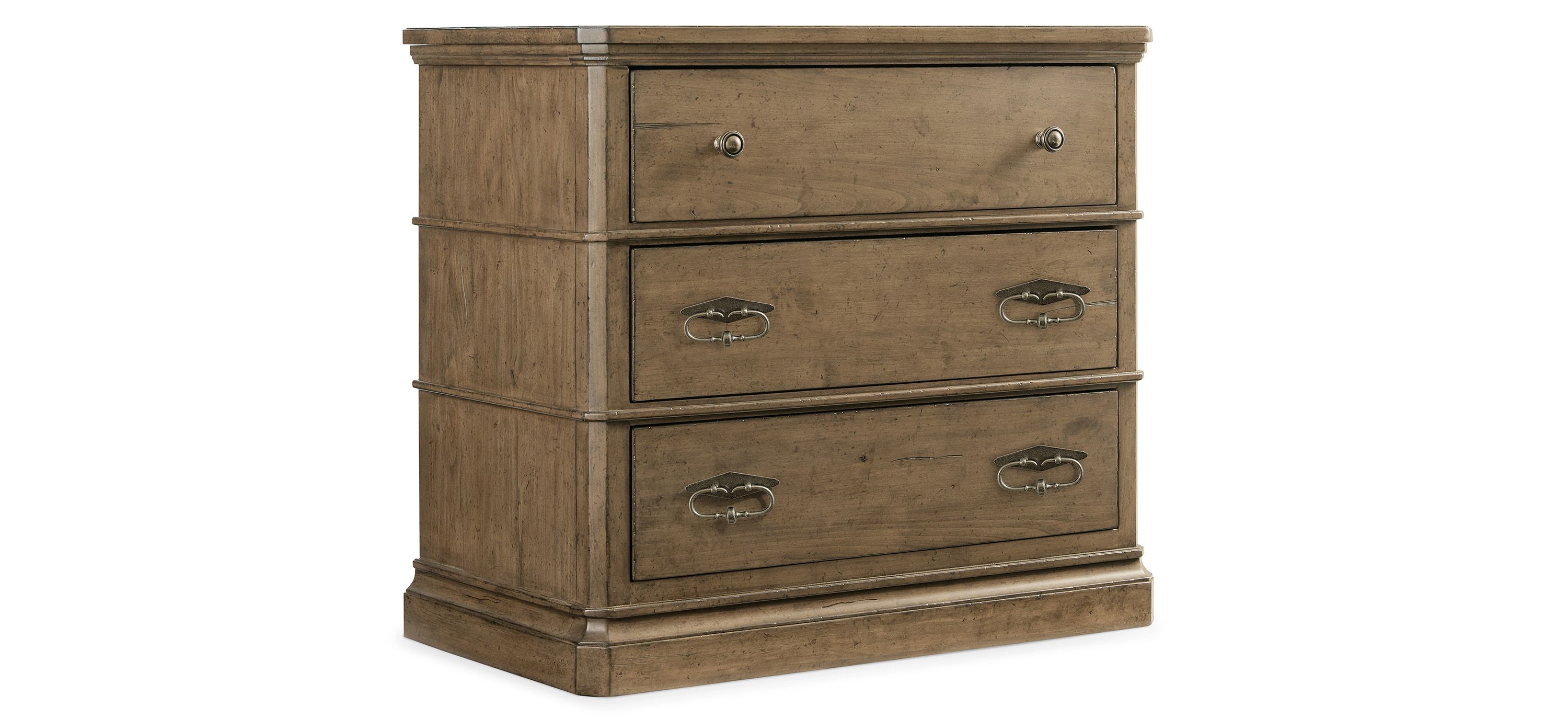 Montebello Three-Drawer Nightstand