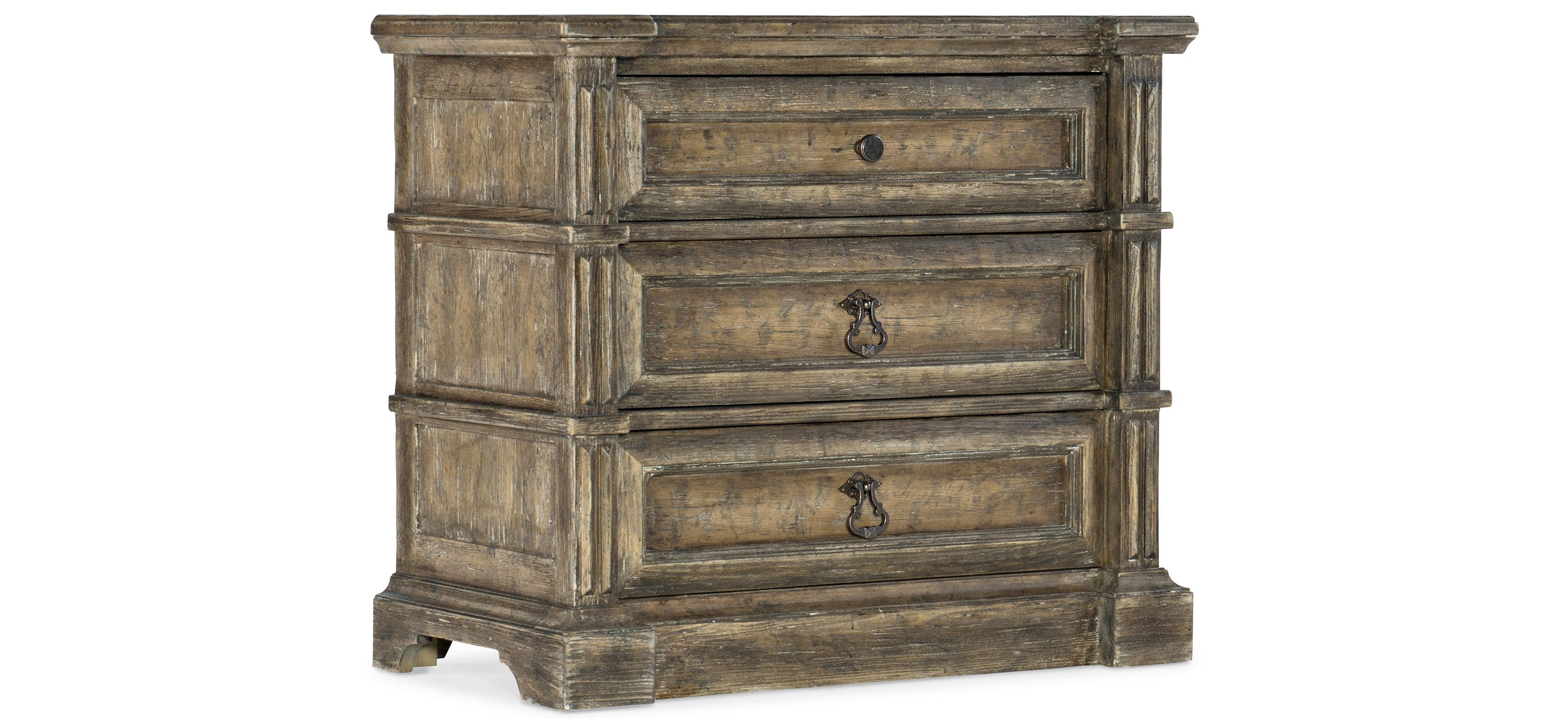 La Grange Three-Drawer Nightstand