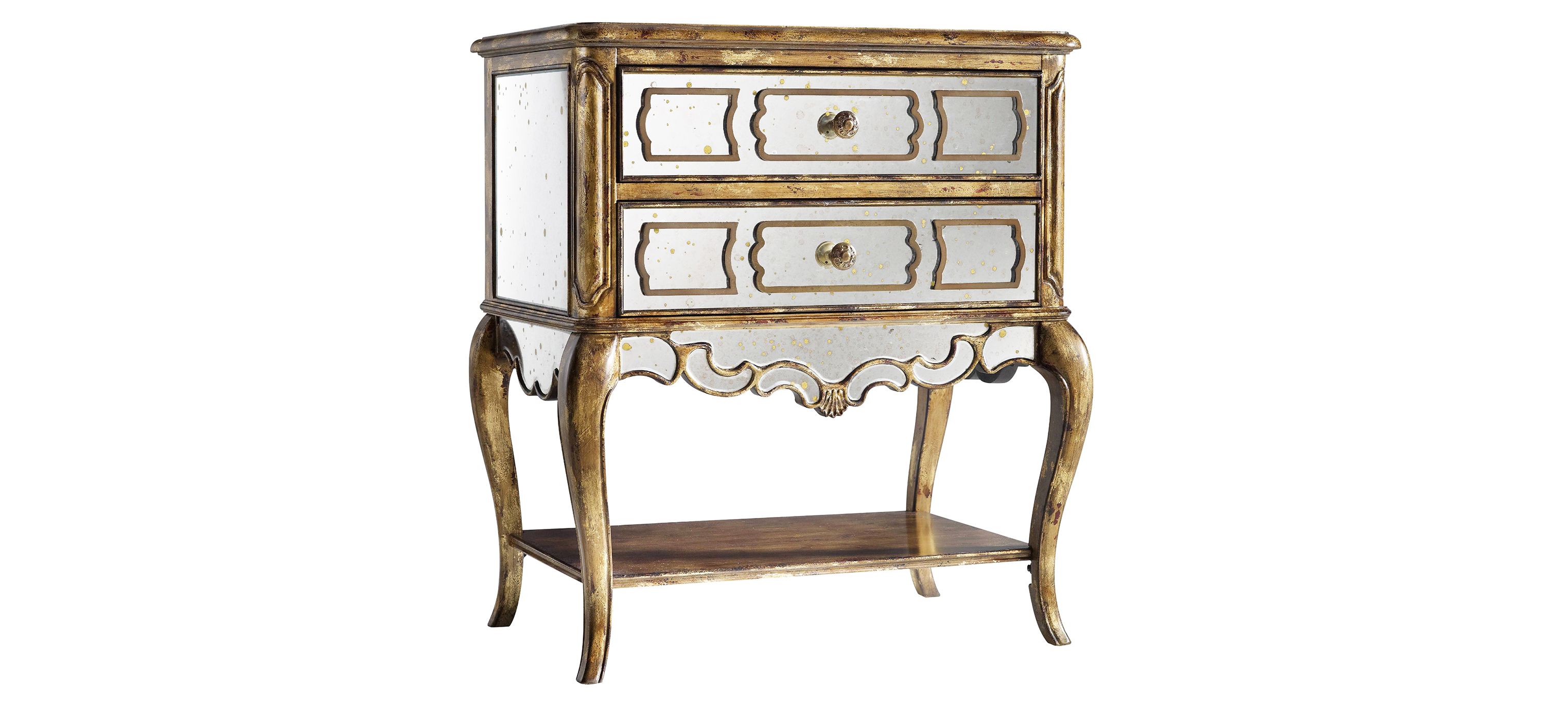 Sanctuary Mirrored Nightstand
