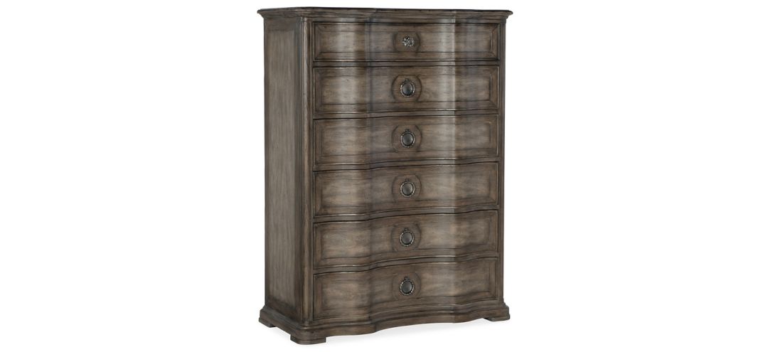 5820-90010-84 Woodlands Six-Drawer Chest sku 5820-90010-84