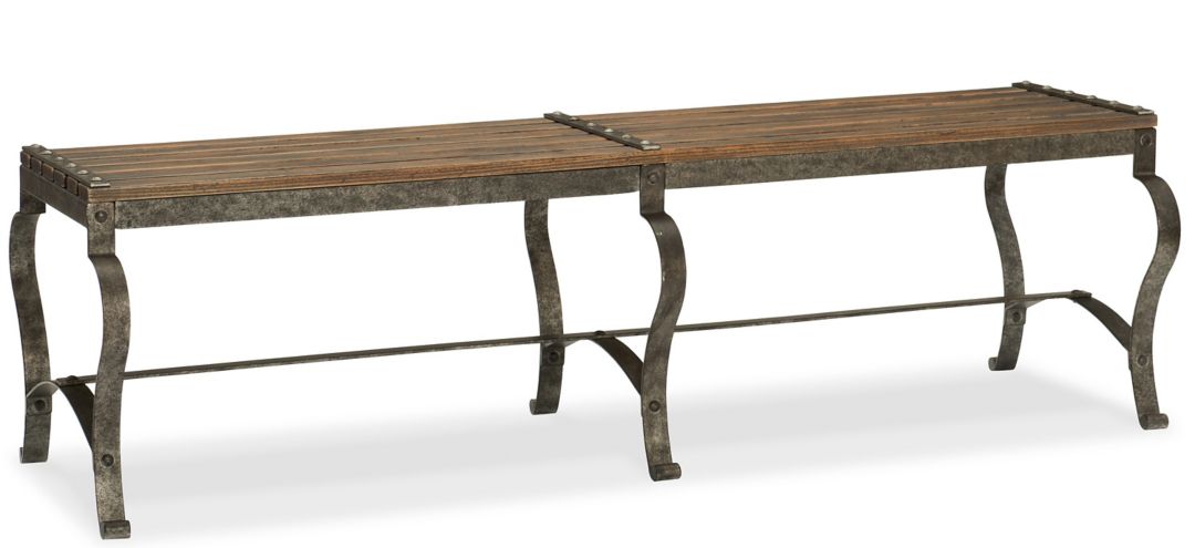 5960-90019-MTL Hill Country Bed Bench sku 5960-90019-MTL