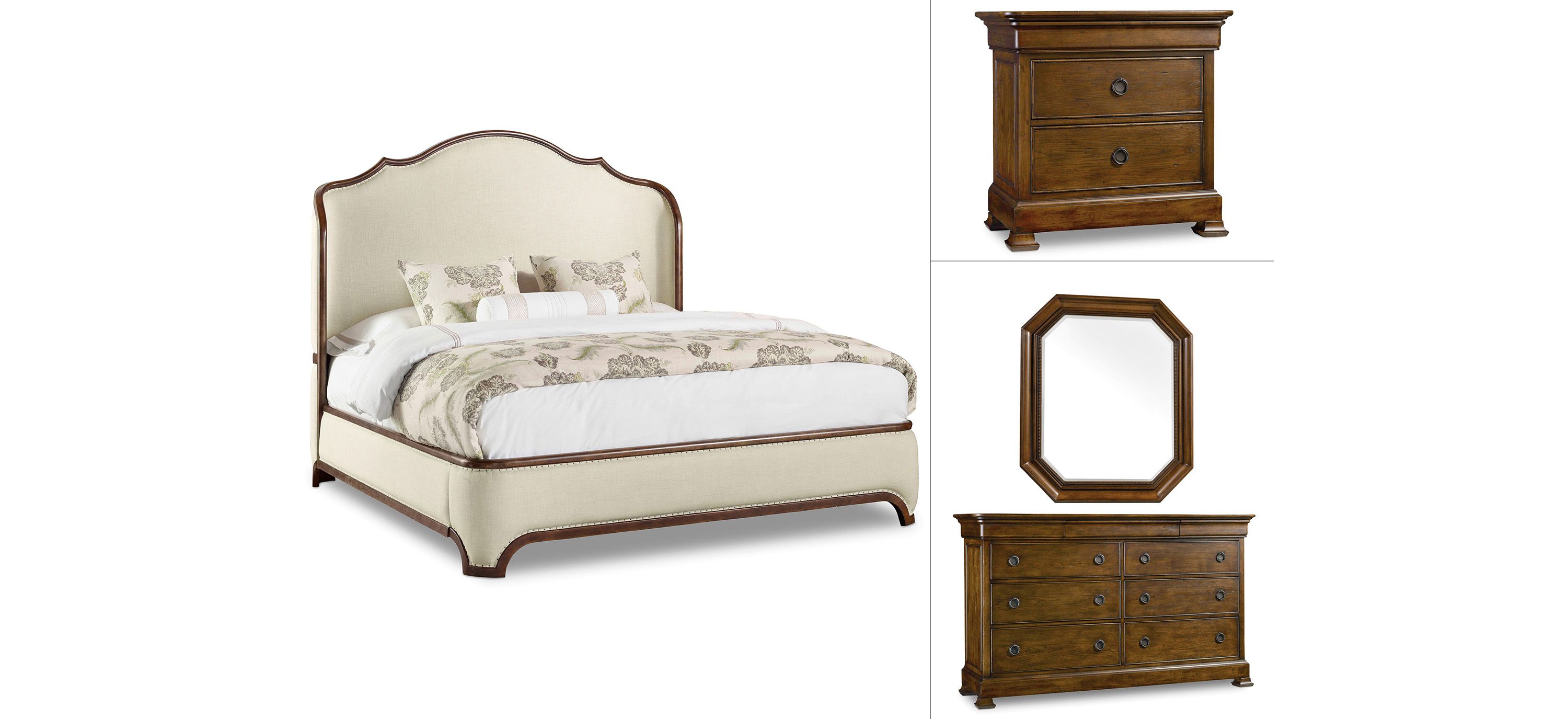 Archivist 4-pc. Upholstered Bedroom Set