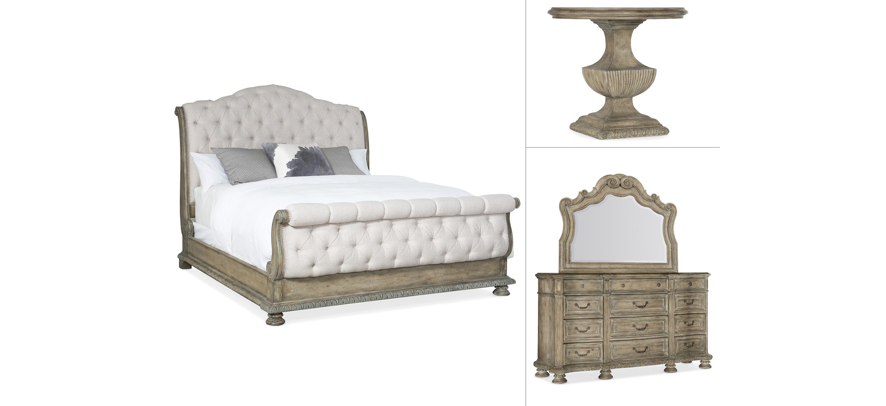 Castella 4-pc. Tufted Bedroom Set