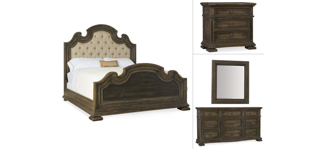 575159600 Hill Country 4-pc. Upholstered Bedroom Set sku 575159600