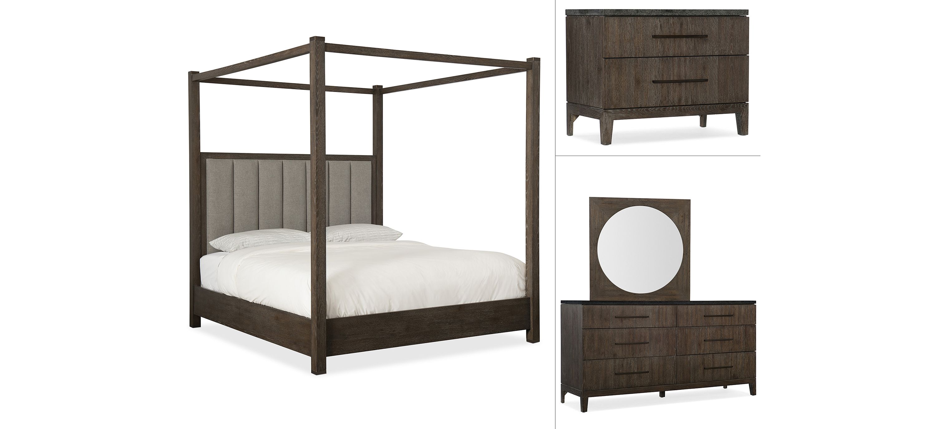 Miramar 4-pc. Poster Bedroom Set w/ Canopy
