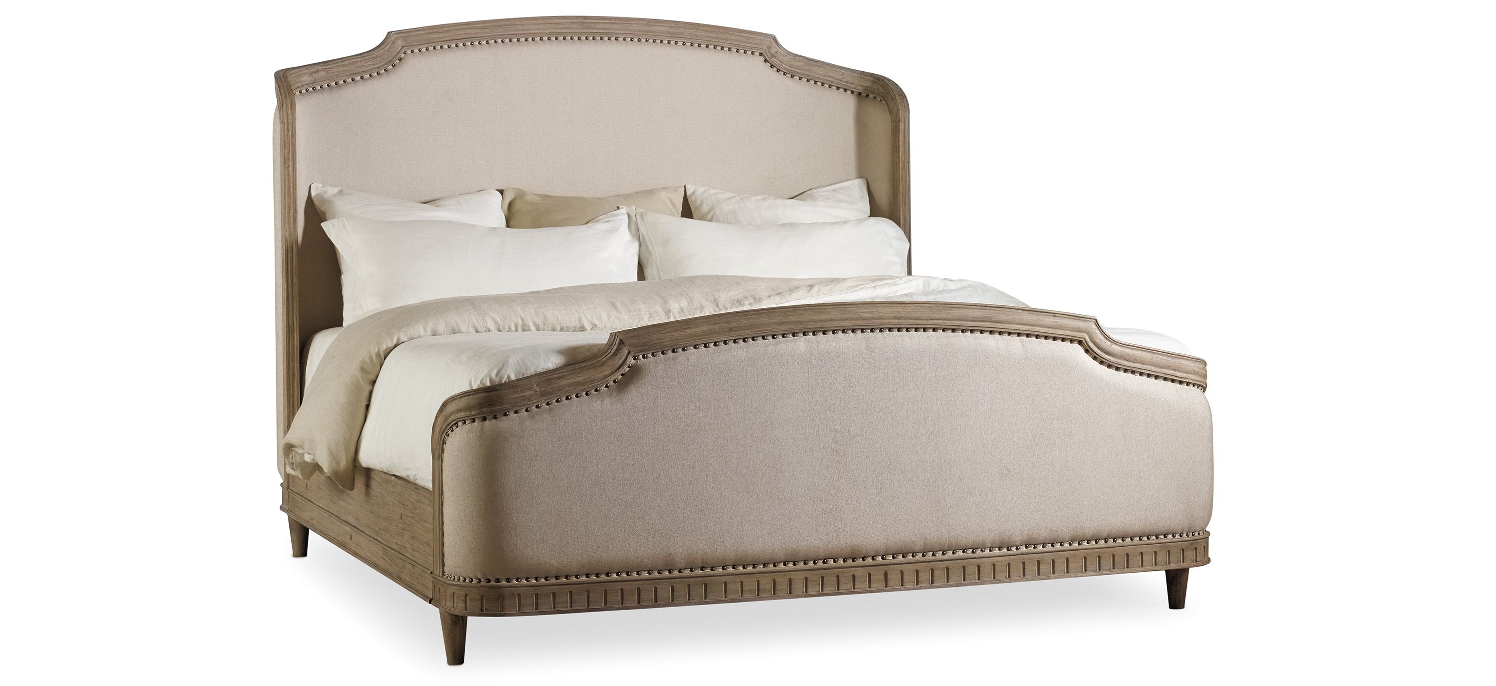 Corsica Queen Upholstery Shelter Bed