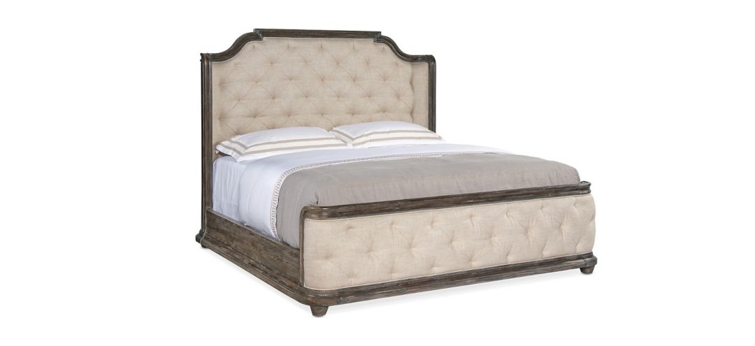597244811 Traditions Upholstered Panel Bed sku 597244811