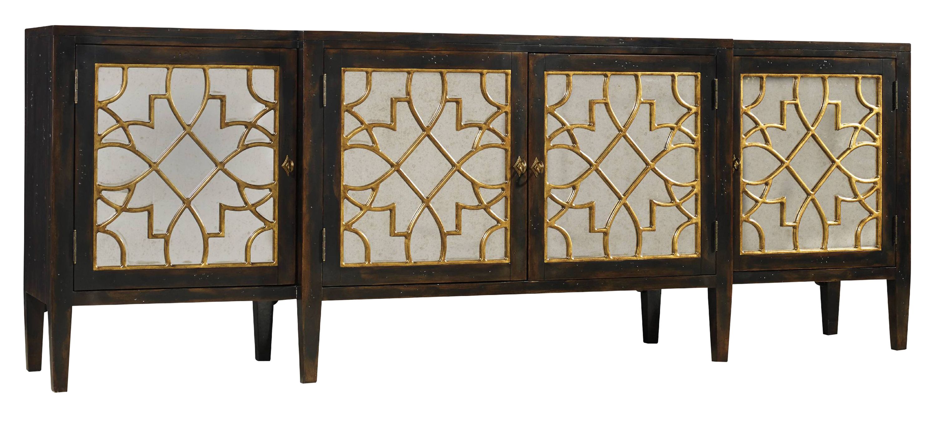 Sanctuary Rectangular Mirrored Console