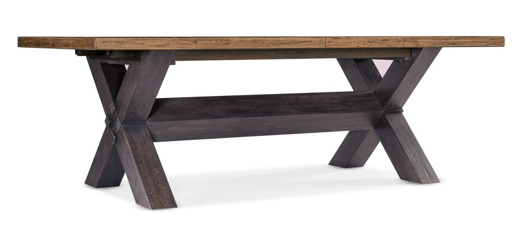 Big Sky Trestle Dining Table w/ Leaves
