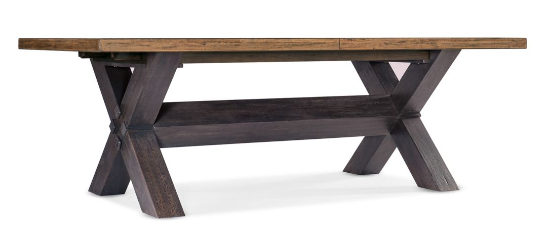 702077860 Big Sky Trestle Dining Table w/ Leaves sku 702077860