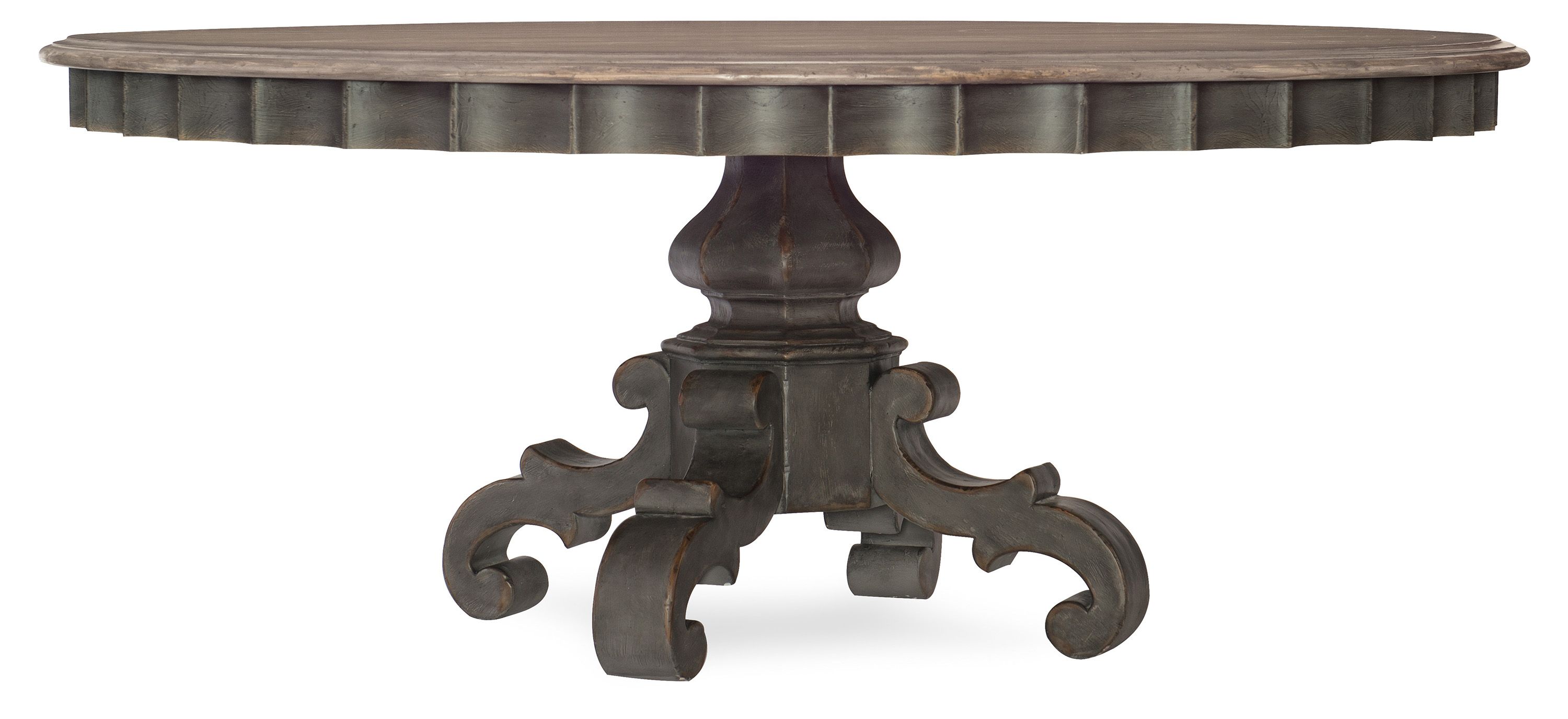 Arabella 72in Round Pedestal Dining Table