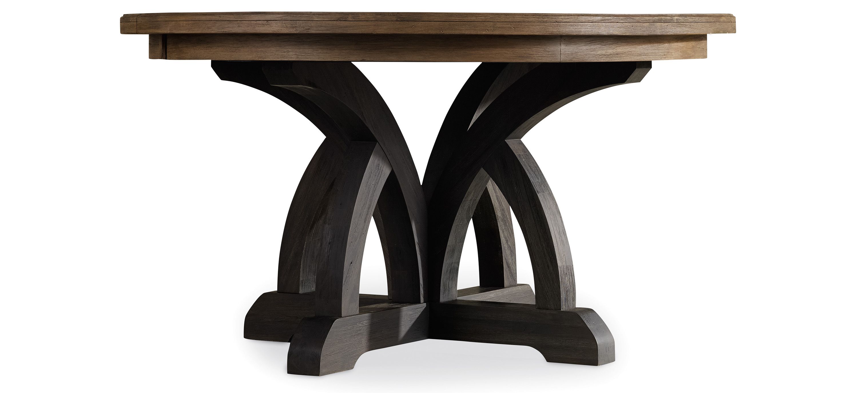 Corsica Round Dining Table with Leaf