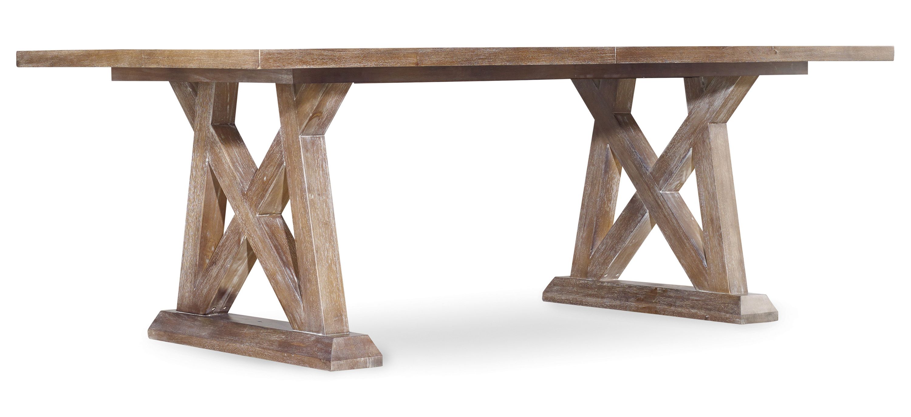 Studio 7H Geo Rectangular Trestle Dining Table