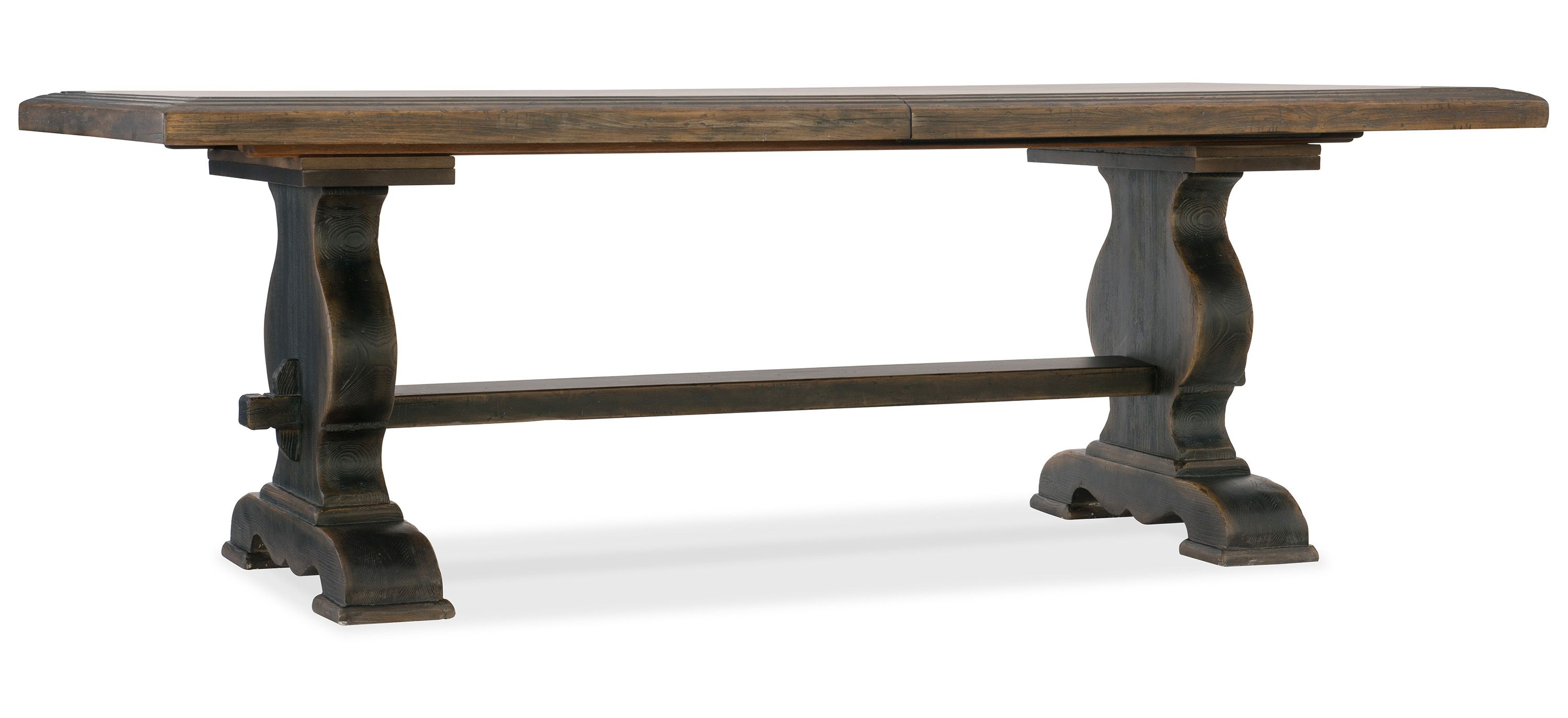 Hill Country Rectangular Dining Table with Two Leaves
