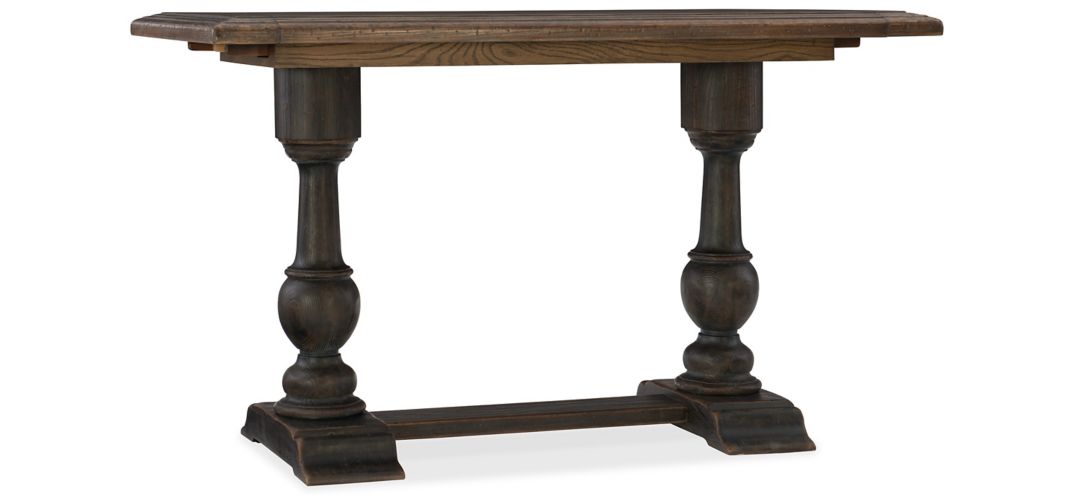 Hill Country Rectangular Adjustable-Height Dining Table with Two Leaves