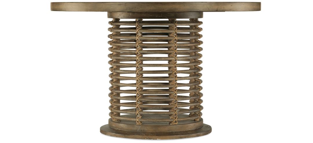 Surfrider 48in Round Rattan Dining Table