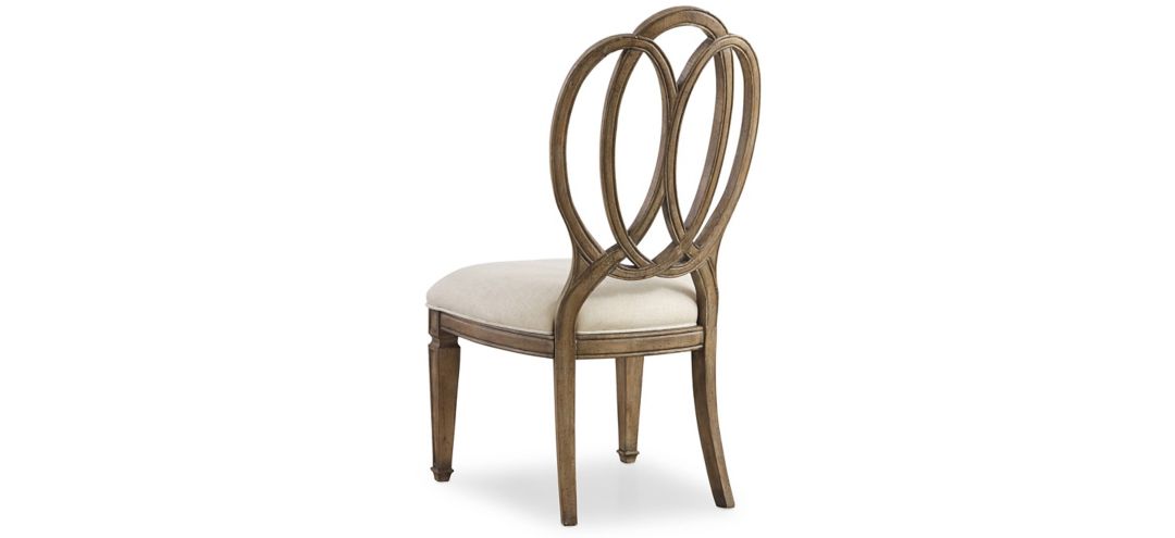 Solana Wood Back Side Chair - Set of 2