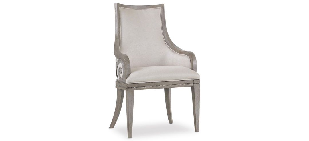 720201480 Sanctuary Upholstered Arm Chair - Set of 2 sku 720201480