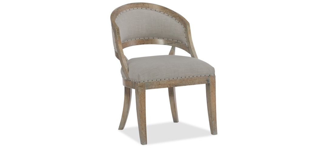 720201560 Boheme Garnier Barrel Back Dining Chair - Set of 2 sku 720201560