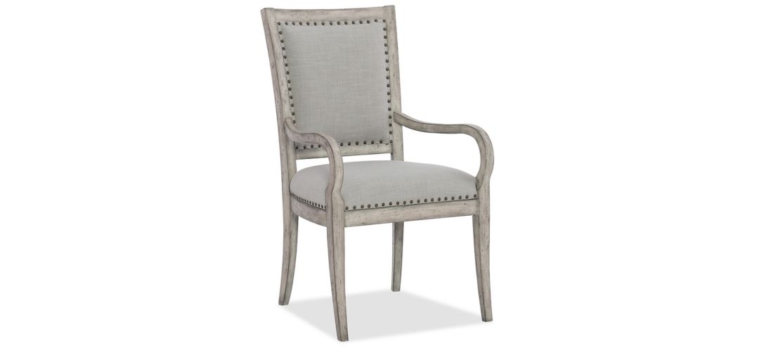 720201580 Boheme Vitton Upholstered Arm Chair - Set of 2 sku 720201580