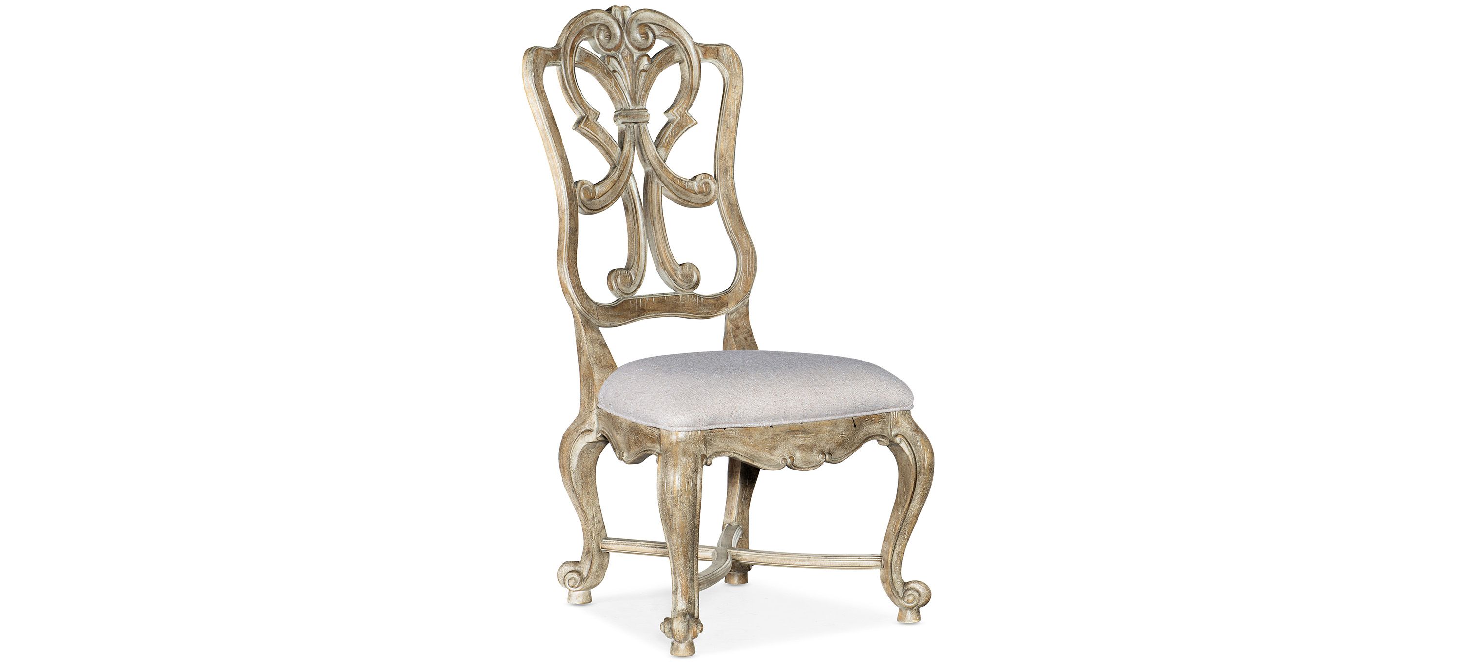 Castella Wood Back Side Chair - Set of 2