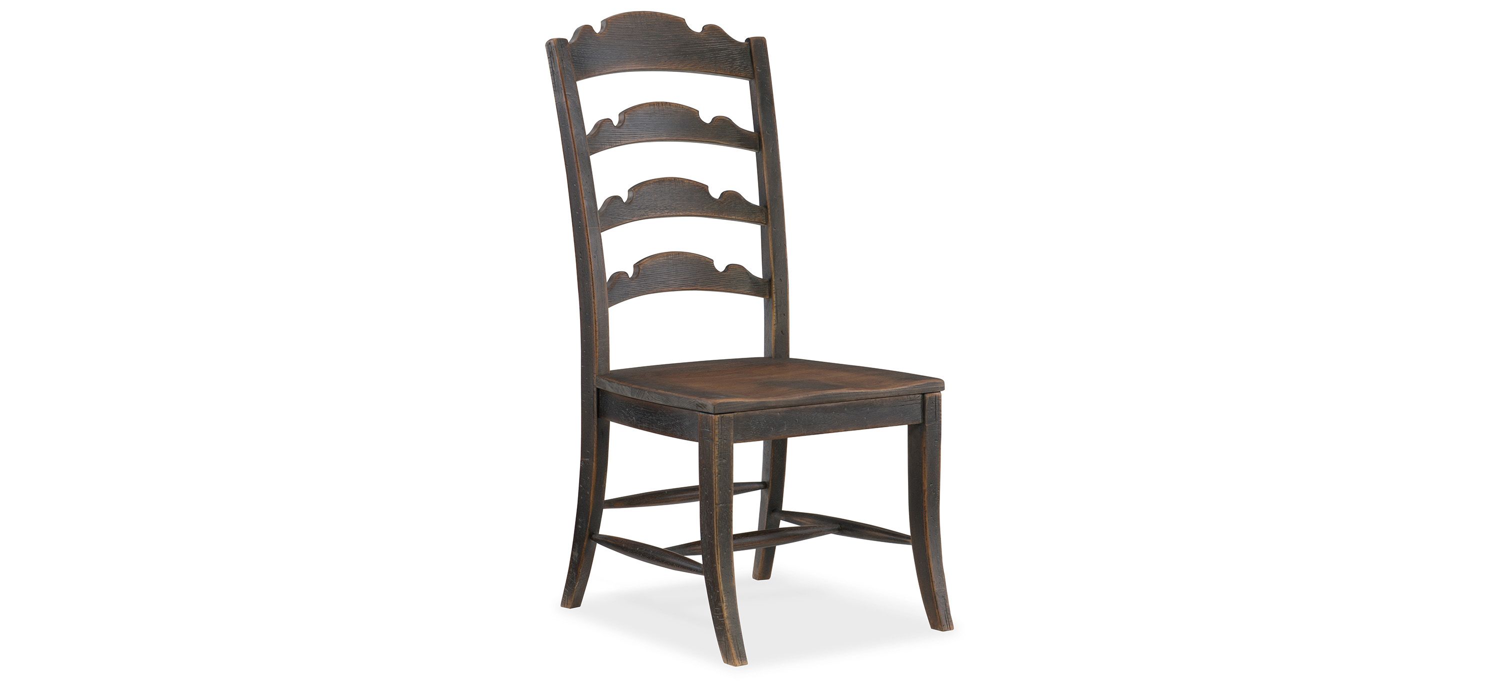 Hill Country Twin Sisters Ladderback Side Chair - Set of 2