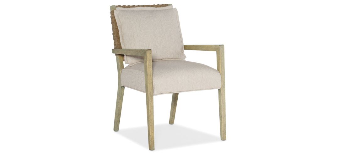 Surfrider Woven Back Arm Chair - Set of 2