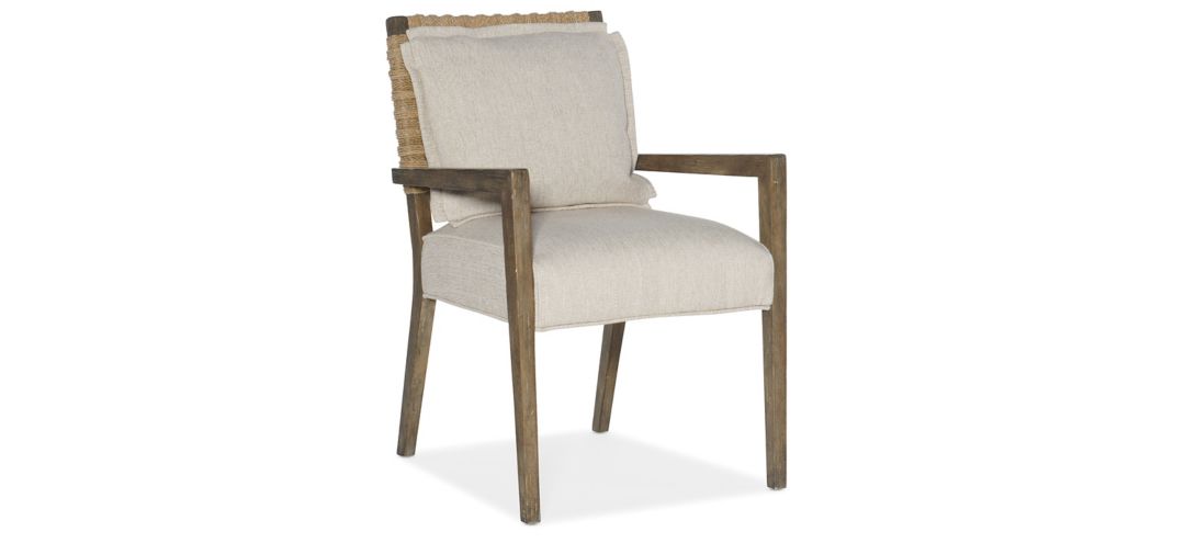 Surfrider Woven Back Arm Chair - Set of 2