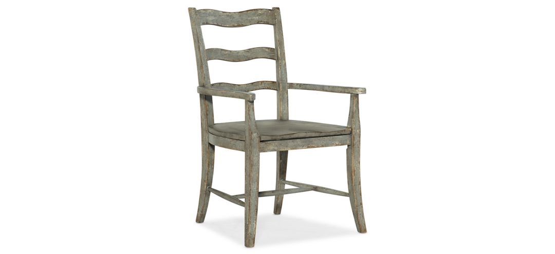 720202650 Alfresco La Riva Ladder Back Arm Chair - Set of 2 sku 720202650