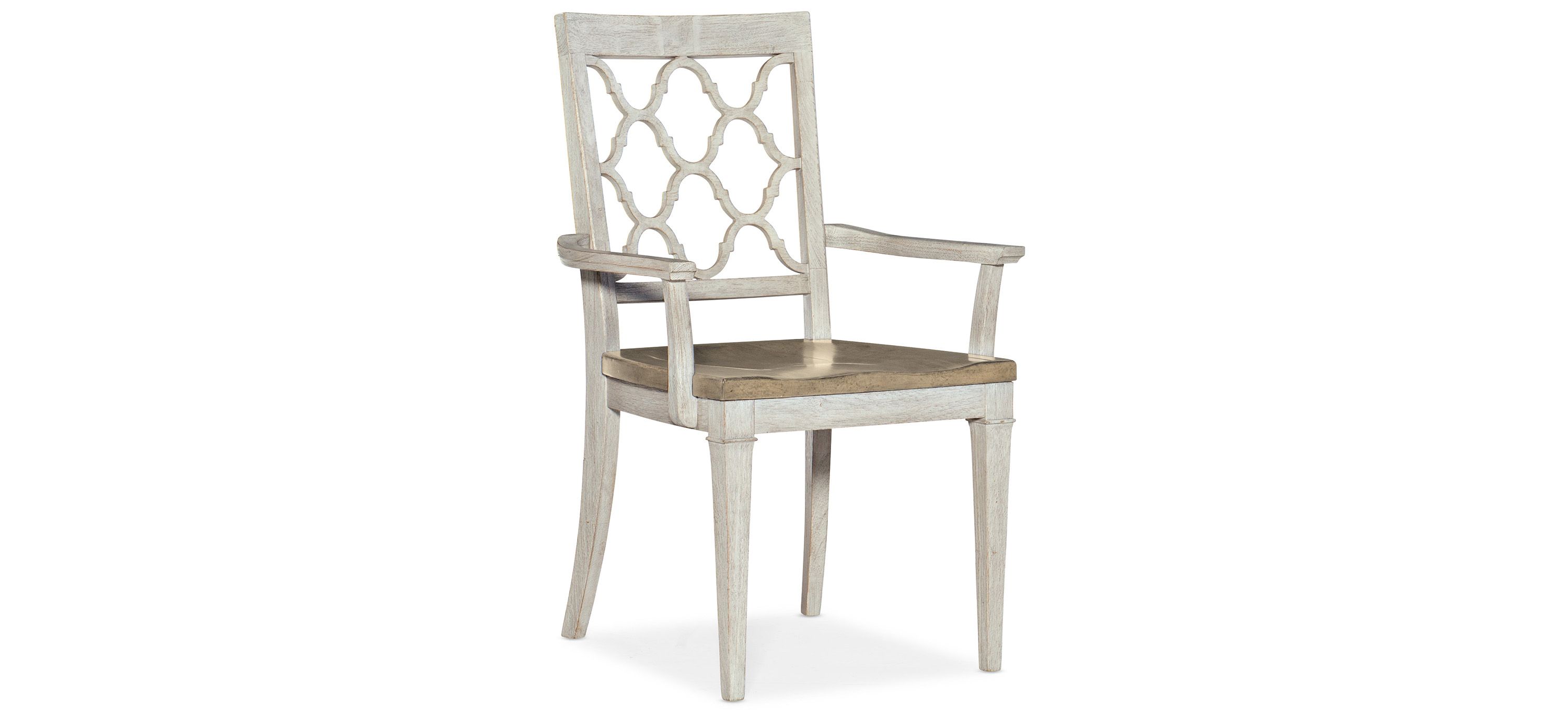 Montebello Wood Seat Arm Chair