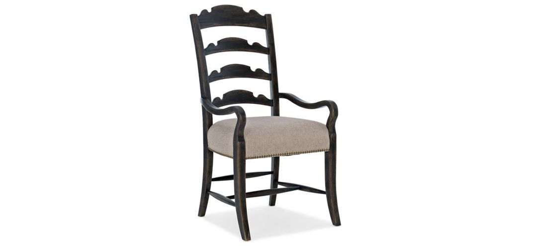 720203050 La Grange Twin Sisters Ladderback Arm Chair - Set  sku 720203050