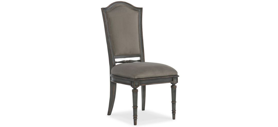 1610-75410-GRY-SET2 Arabella Upholstered Side Chair - Set of 2 sku 1610-75410-GRY-SET2