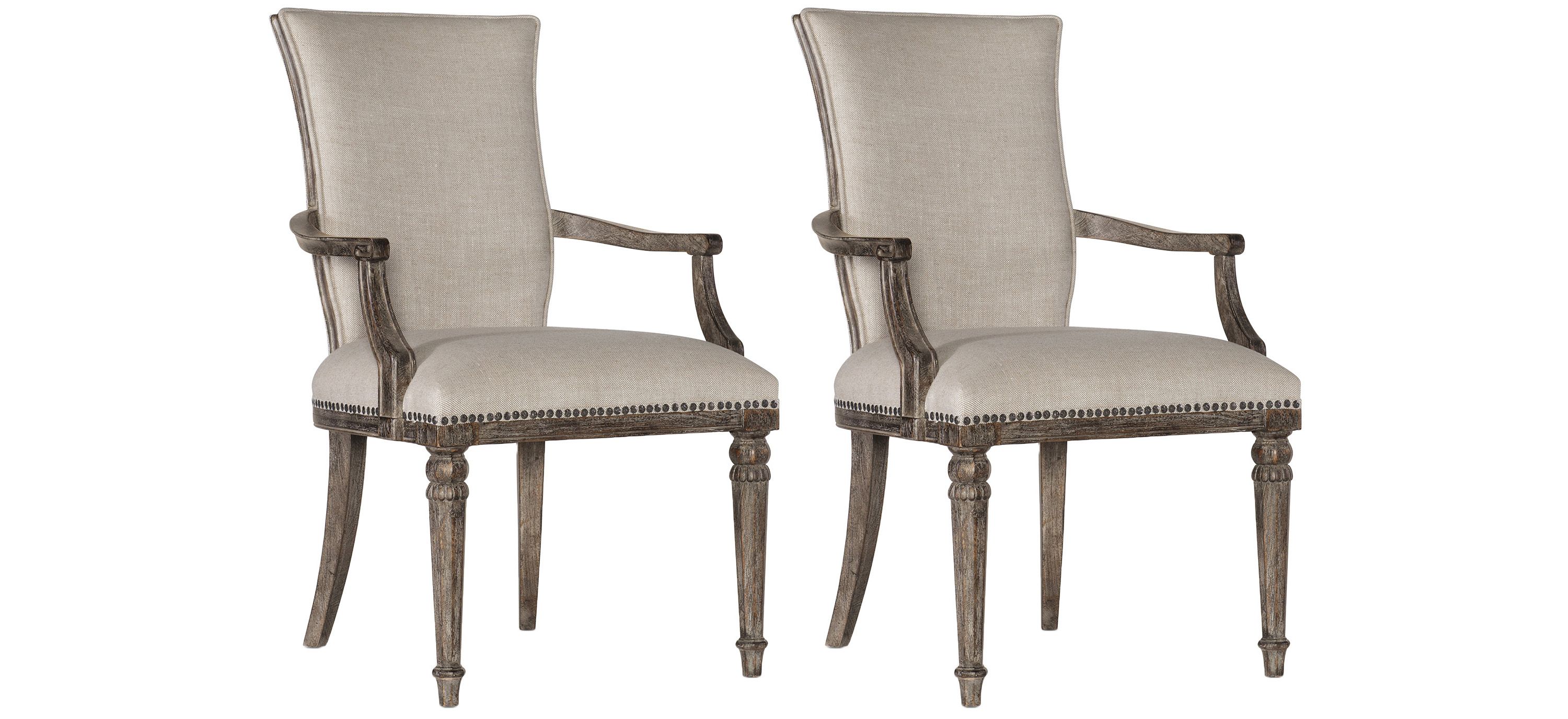 Traditions Upholstered Arm Chair-Set of 2