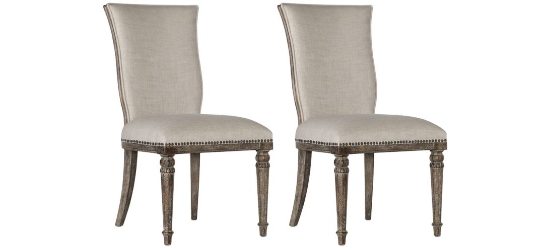 731369960 Traditions Upholstered Side Chair-Set of 2 sku 731369960