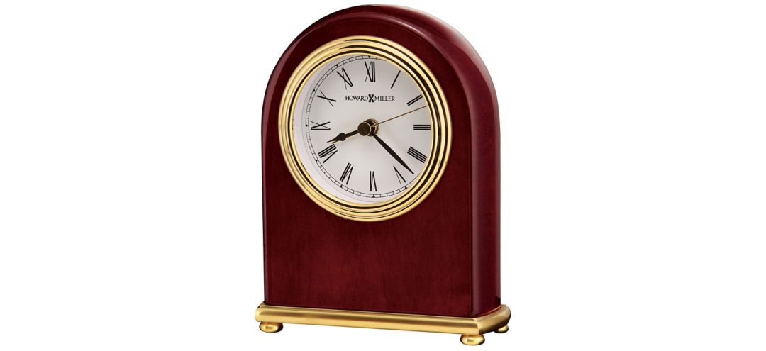 175334870 Rosewood Arch Tabletop Clock sku 175334870