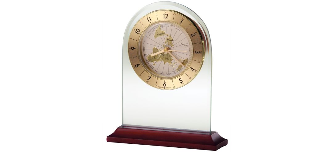 World Time Arch Tabletop Clock