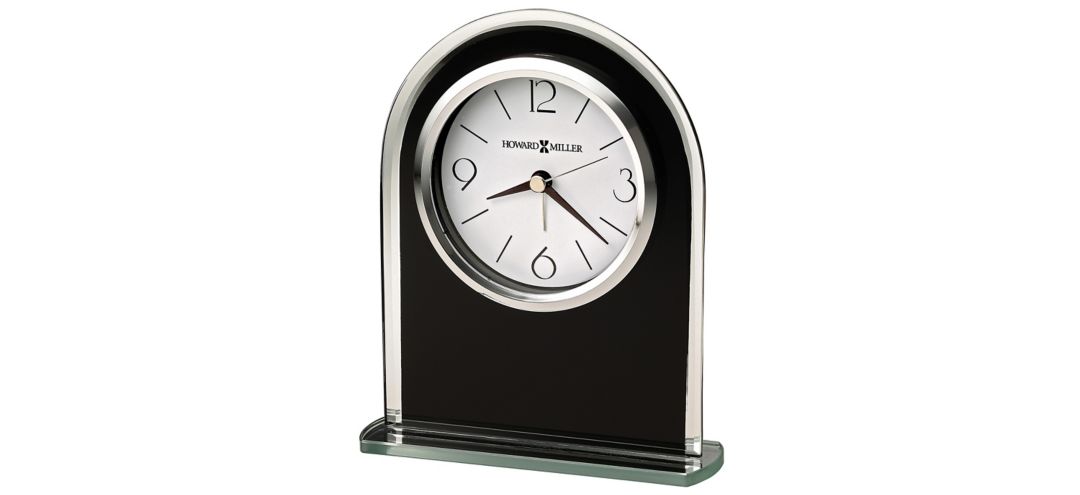 Ebony Luster Tabletop Clock