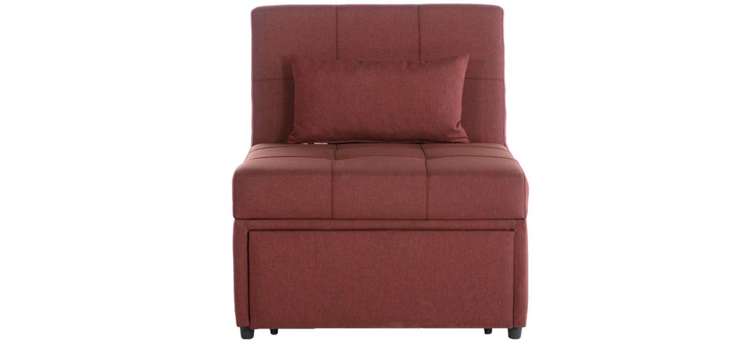 15-MEL-202186-01-0 Mindy Pull Out Sleeper Chair with Reclining Back sku 15-MEL-202186-01-0