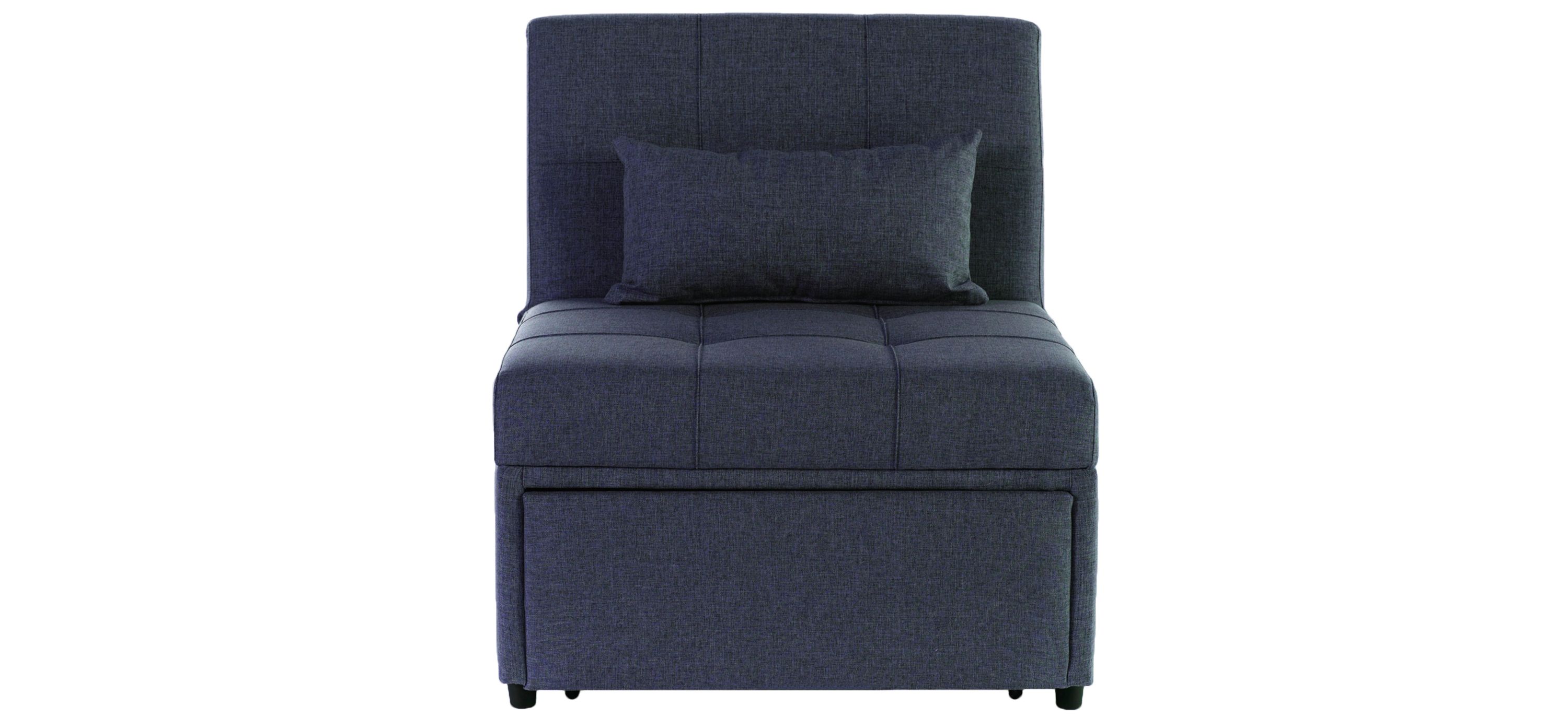 Mindy Pull Out Sleeper Chair with Reclining Back