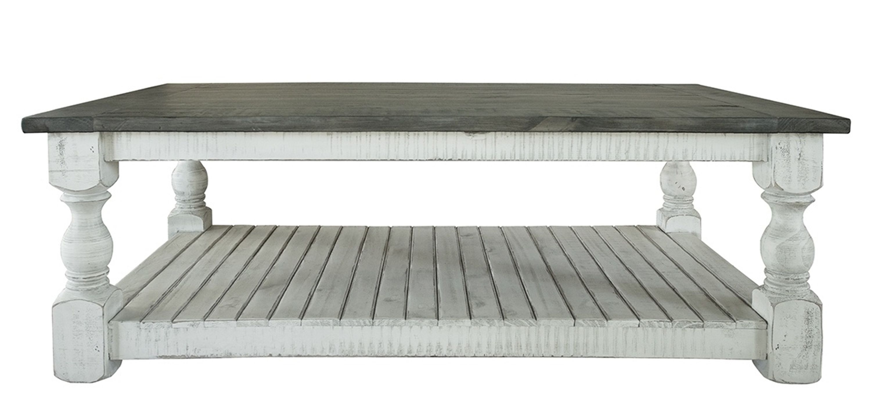 Stone Rectangular Coffee Table