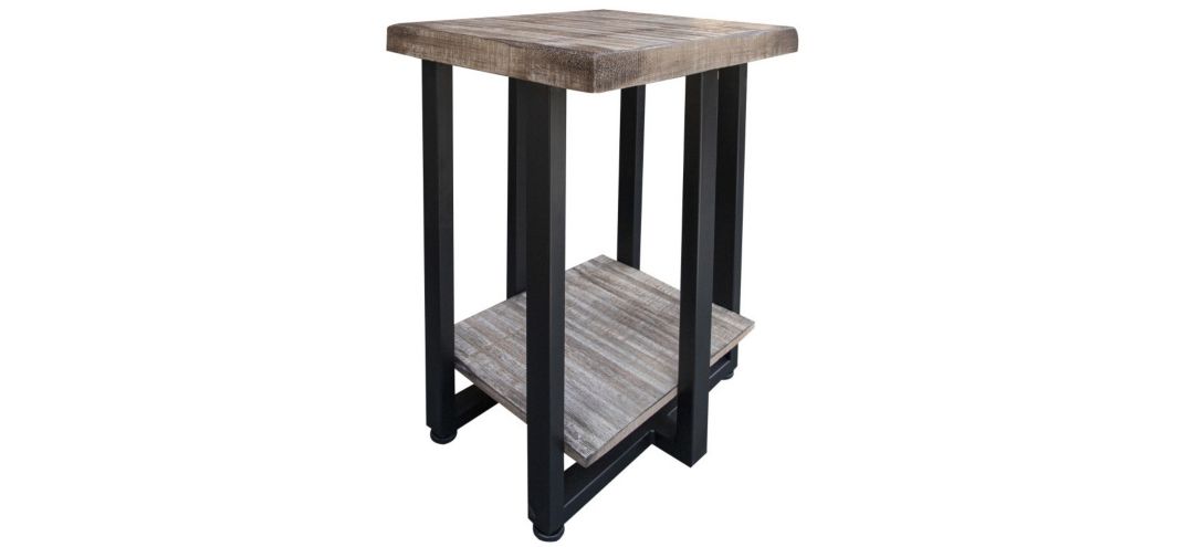 IFD9871CST Old Wood Chair Side Table sku IFD9871CST
