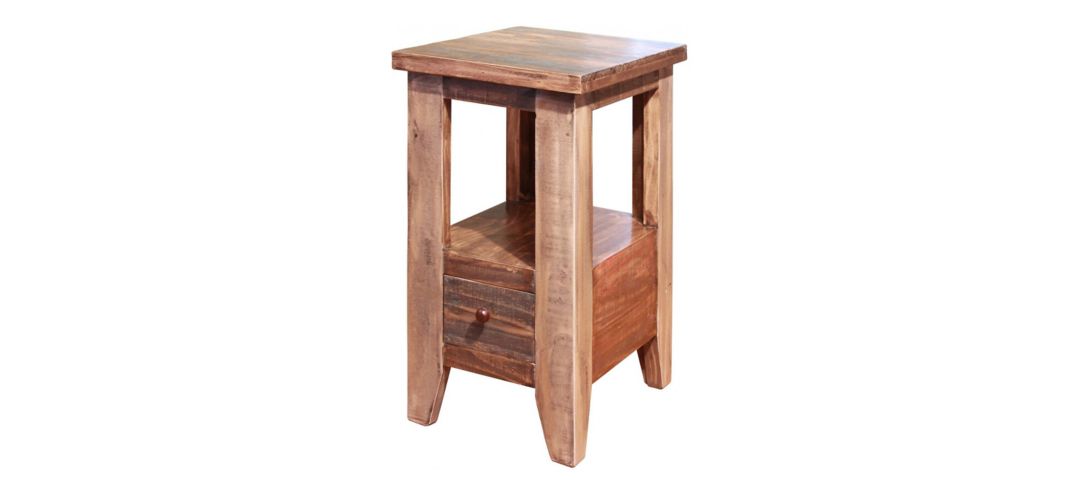 IFD965CST Antique Rectangular Chairside Table sku IFD965CST